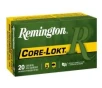 Remington Core-Lokt 100 gr Pointed Soft Point 6mm Crd Ammo  20 box - R6CM01