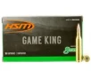 HSM Ammunition Game King 85 gr Hollow Point Boat Tail  243 Win Ammo  20 box - HSM-243-9-N
