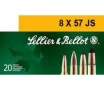 Sellier   Bellot 196 gr Full Metal Jacket 8x57mm JS Ammo  20 box - SB857JSA