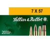 Sellier   Bellot 173 gr Semi-Jacketed Soft Point Cutting Edge 7x57mm Mauser Ammo  20 box - SB757C