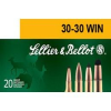 Sellier   Bellot 150 gr Semi-Jacketed Soft Point  30-30 Win Ammo  20 box - SB3030A