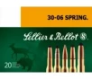 Sellier   Bellot 180 gr Semi-Jacketed Soft Point Cutting Edge  30-06 Spfld Ammo  20 box - SB3006E