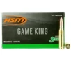 HSM Ammunition Game King 140 gr Spitzer Boat Tail 7mm-08 Rem Ammo  20 box - HSM-7mm08-7-N
