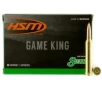 HSM Ammunition Game King 160 gr Spitzer Boat Tail 7mm Rem Mag Ammo  20 box - HSM-7mmMAG-6-N