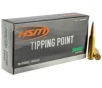 HSM Ammunition Tipping Point 90 gr Sierra GameChanger 6mm Crd Ammo  20 box - HSM-6Creedmoor-3-N