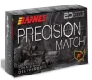 Barnes Bullets Precision 112 gr Open Tip Match Boat Tail 6mm Creedmoor Ammo  20 box - 0814