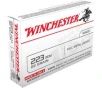 Winchester USA  223 Rem Ammo 62 Grain FMJ 20rds - USA223R3