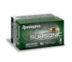 Remington 22 Subsonic Ammo  22 LR 40 gr HP 100 Rounds - S22HP1A