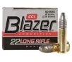 CCI Blazer  22 Long Rifle 40gr LRN Ammunition 50rds - 0021