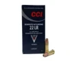 CCI  22 Long Rifle SubSonic 40 Grain Segmented Hollow Point Ammunition  50 Rounds - 0074