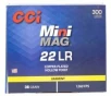 CCI  22 Long Rifle 36gr HP Mini Mag Ammunition 300rds - 962