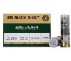 Sellier   Bellot 2 75  12 Gauge Ammo 1 Buck 12 Pellets  25 box - SB12BSF