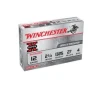 Winchester Super X 12ga 2 75  4 Buck 27 Pellets Shotshell Ammunition  5 Round Box - XB124