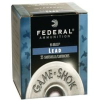 Federal 410ga 2 5  Max 1 2oz  7 5  Game-Shok  Hi-Brass Lead Shotshells 25rds - H412 7 5