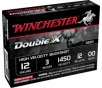 Winchester Double-X 12ga 3  00 Buck Supreme High Velocity Magnum Ammunition 5rds - SB12300