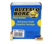Buffalo Bore 9mm Luger  P 124 grain Jacketed Hollow Point Pistol and Handgun Ammo  20 Box - 24E 20