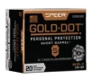 Speer Gold Dot Short Barrel  38 Special  P 135 gr 20 Rounds Ammunition - 23921GD