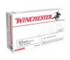 Winchester USA White Box 10mm 180 gr FMJ Ammo  50 rds - USA10MM
