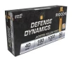 Fiocchi Defense Dynamics  40 S W 180 gr Jacketed Hollow Point Ammo  50rds - 40SWE