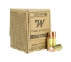 Winchester Ammunition Target and Practice 9mm 115 gr FMJ 50rds Handgun Ammo for Accurate Target Shooting - SG9W50