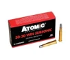 Atomic Ammunition  30-30 Winchester 165 gr LRNFP 20rds Rifle Subsonic Ammo for Quiet Performance - 00410