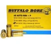 Buffalo Bore Anti-Personnel 45 Auto Rim  P 225 grain Hard Cast Wadcutter Pistol and Handgun Ammo  20 Box - 32C 20