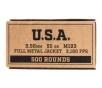 Winchester Ammo 5 56mm M193 55gr FMJ 500rd - SGM193500