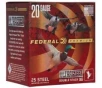 Federal Premium Ultra Steel 20 Gauge 3   3  5 1 oz 25rds Shotshell - Effective for Reliable Performance - PWUX20935