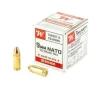 Winchester 9mm USA TARGET FMJ 124gr 50rds - W9NATO50