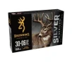 Browning Ammunition Silver  30-06 Springfield 180 gr PSP 20rds Rifle Ammo for Reliable Performance - B192630061
