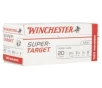 Winchester Super Target 2 75  7 8 oz 8 Shot 20 Gauge Ammunition 100 Rounds - TRGT208VP
