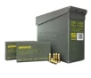 Ammo Inc 9mm 115gr FMJ Military-Law Enforcement Training Ammo 350rd Can - 9115FMJ-MLE350