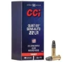 CCI Quiet-22 Semi-Auto  22LR 45 gr Lead Round Nose Ammo  50 box - 975CC