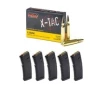 100rds of PMC X-TAC 55gr FMJ 5 56 NATO Ammo  5 Magpul PMAG 30rd GEN 2 MOE 5 56x45 Magazine