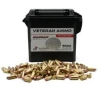 Veteran Ammo 9mm 124gr FMJ Brass Plated Steel Case 500rd Ammo Can - HMCAN-9-124-BPS-500