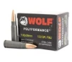 Wolf Performance 122 gr FMJ 7 62x39 Steel Cased Ammunition 20 Rounds - 762WFMJ