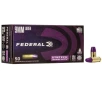 Federal Syntech Range Ammunition 9mm Luger 124 Grain Jacketed Flat Point Box of 50