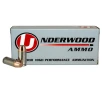 Underwood Ammunition 9mm Luger  P 124 Grain Full Metal Jacket Box of 50