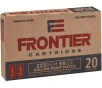 Frontier Ammunition 223 Remington 55 Grain Jacketed Hollow Point Box of 20