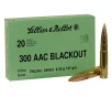 Sellier   Bellot Ammunition 300 AAC Blackout 147 Grain Full Metal Jacket Box of 20