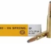 Sellier   Bellot Ammunition 30-06 Springfield 180 Grain Jacketed Soft Point 20 Count