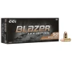 CCI Ammunition 9mm Luger 100 Grain Full Metal Jacket 50 Count