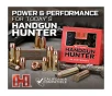 Hornady Handgun Hunter Ammunition 357 Magnum 130 Grain MonoFlex Solid Hollow Point Box of 25