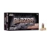 Blazer Ammunition 9mm Luger 124 Grain Full Metal Jacket 50 Count