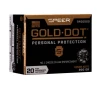 Speer Ammunition 10mm Auto 200 Grain Bonded Jacketed Hollow Point 20 Count