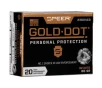 Speer Ammunition 32 ACP 60 Grain Jacketed Hollow Point 20 Count