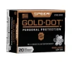 Speer Ammunition 9mm Luger 124 Grain Jacketed Hollow Point 20 Count