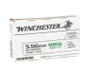 Winchester Ammunition 5 56x45mm NATO 62 Grain Full Metal Jacket - 20