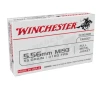 Winchester Ammunition 5 56x45mm NATO 55 Grain Full Metal Jacket - 20