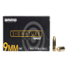 Ammo Inc Signature Target Ammunition - 9mm 115gr TMC - Box of 50